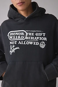 Honor The Gift Weird Behavior Graphic Hoodie Sweatshirt