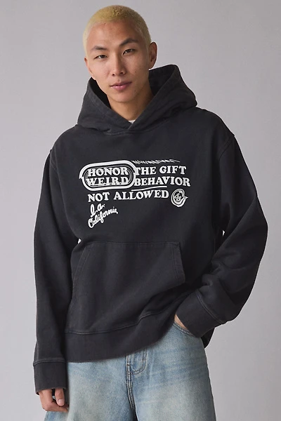 Honor The Gift Weird Behavior Graphic Hoodie Sweatshirt
