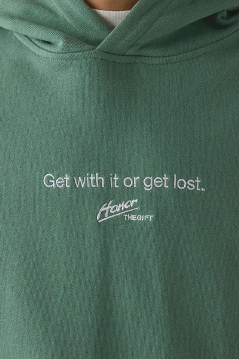 Honor The Gift Get With It Embroidered Hoodie Sweatshirt