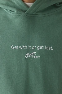 Honor The Gift Get With It Embroidered Hoodie Sweatshirt