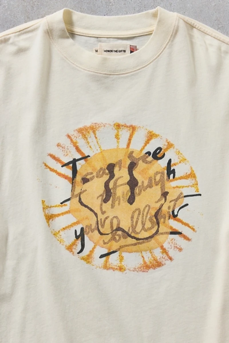 Honor The Gift See Through You Graphic Tee