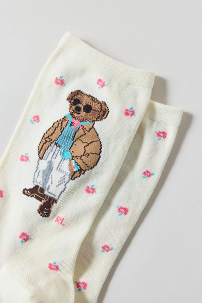 Polo Ralph Lauren Pre-Spring Bear Crew Sock