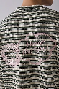 Honor The Gift Speak Stripe Crew Neck Sweater