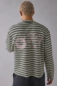 Honor The Gift Speak Stripe Crew Neck Sweater