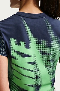 Nike Sportswear Chill Knit Graphic Crop Tee