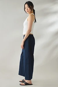 BDG River Cropped Wide Leg Pull-On Pant