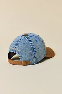 Mitchell & Ness MLB Philadelphia Phillies Denim & Faux Suede Baseball Hat