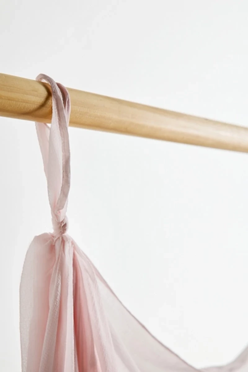 Chiffon Medallion Draped Window Valence