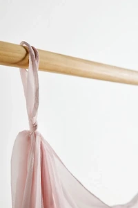 Chiffon Medallion Draped Window Valence