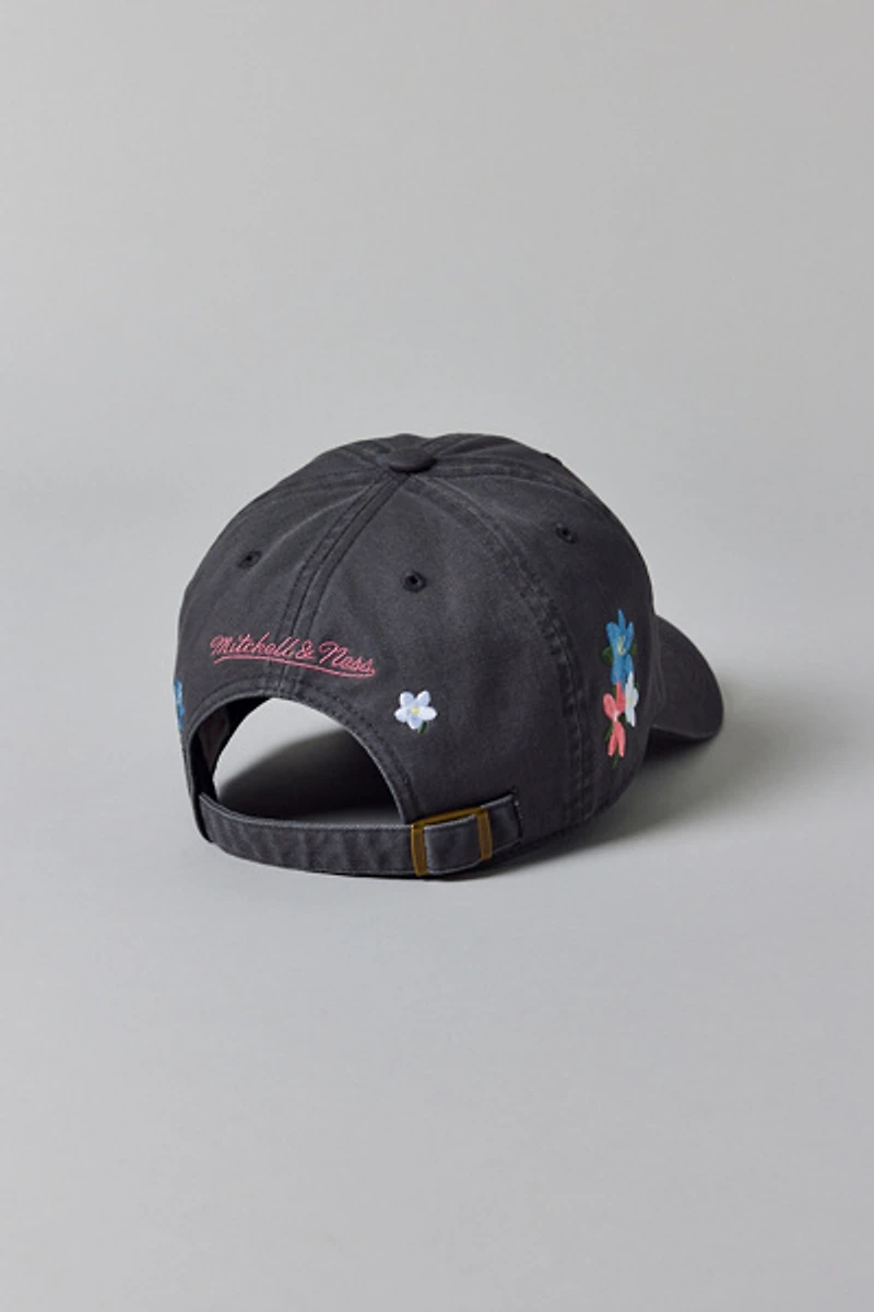 Mitchell & Ness MLB Los Angeles Dodgers Floral Dad Hat