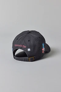 Mitchell & Ness MLB Los Angeles Dodgers Floral Dad Hat