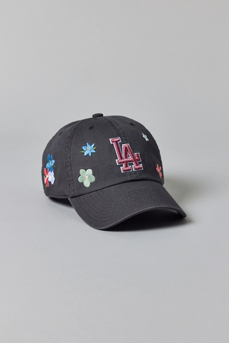 Mitchell & Ness MLB Los Angeles Dodgers Floral Dad Hat