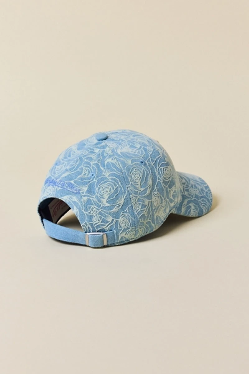 Mitchell & Ness MLB Los Angeles Dodgers Floral Baseball Hat
