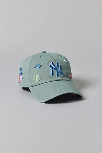 Mitchell & Ness MLB New York Yankees Floral Dad Hat