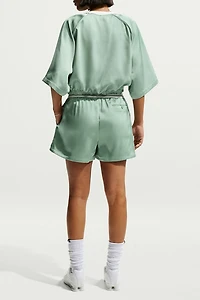 Nike Sportswear Oversized Satin Jersey Top