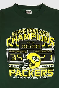 Vintage Green Bay Packers Super Bowl XXXI Champions Tee