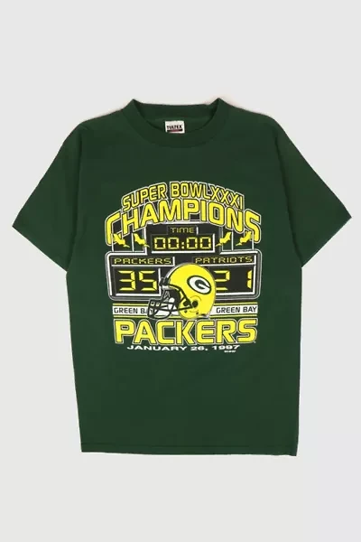Vintage Green Bay Packers Super Bowl XXXI Champions Tee