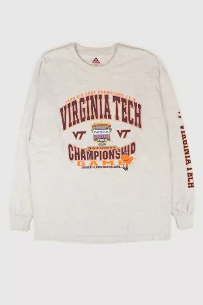 Vintage Virginia Tech 1999 Big East Champions Long Sleeve Tee