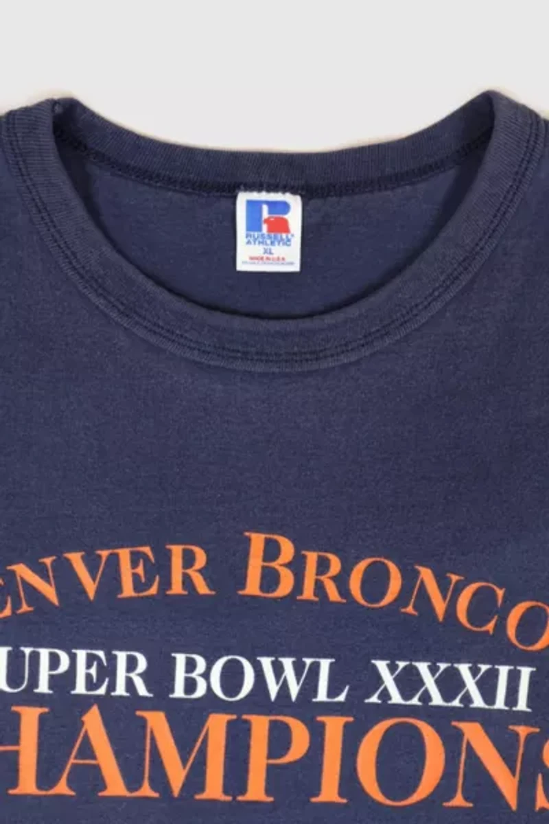 Vintage Denver Broncos 1998 Super Bowl XXXII Champions Tee