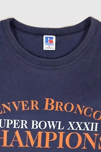 Vintage Denver Broncos 1998 Super Bowl XXXII Champions Tee