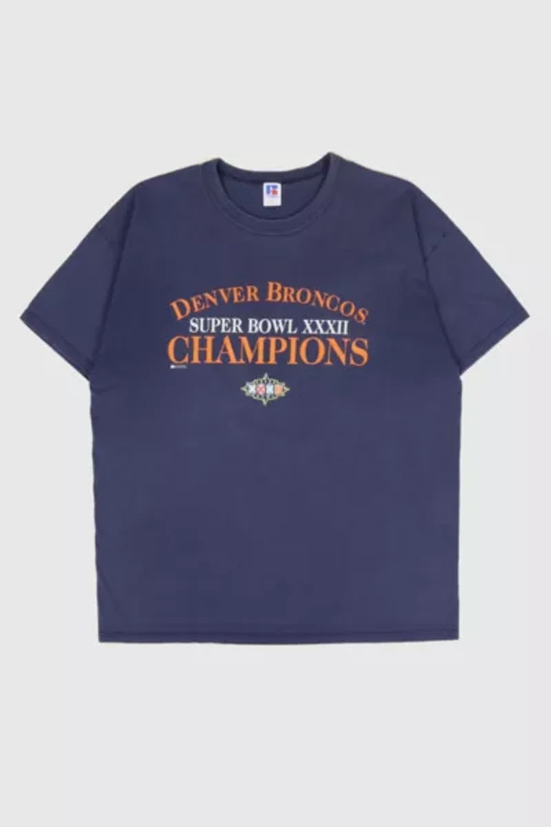 Vintage Denver Broncos 1998 Super Bowl XXXII Champions Tee