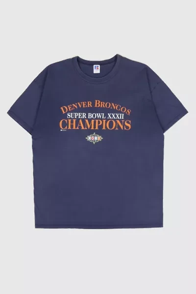 Vintage Denver Broncos 1998 Super Bowl XXXII Champions Tee
