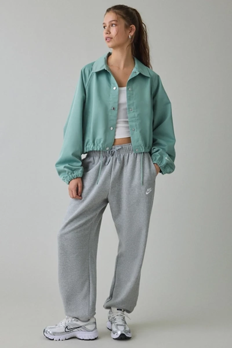 Nike Sportswear Satin Cropped Coaches Jacket