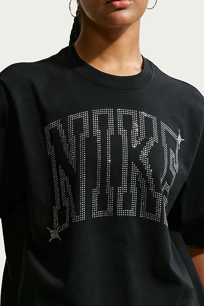 Nike Sportswear Classic Rhinestone Graphic Loose Tee