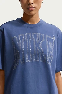 Nike Sportswear Classic Rhinestone Graphic Loose Tee