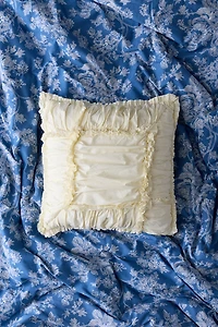 Jane Cinched Square Throw Pillow