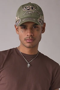 Apex Racing Camo Flame Dad Hat