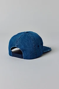 All Stars Distressed Denim Snapback Hat