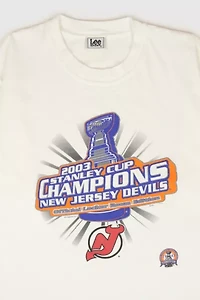 Vintage New Jersey Devils 2003 Stanley Cup Champions Tee