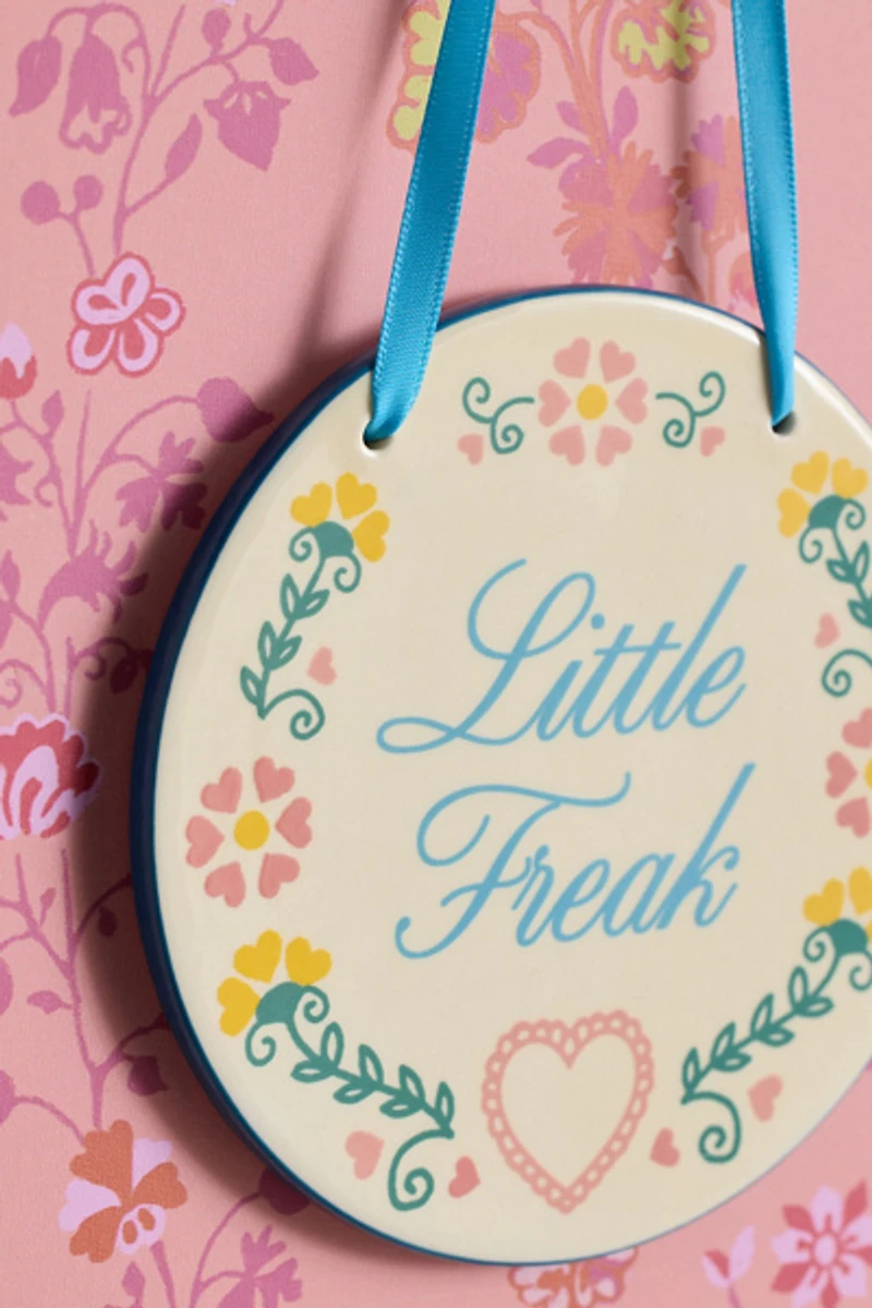 Little Freak Ceramic Hanging Wall Tile
