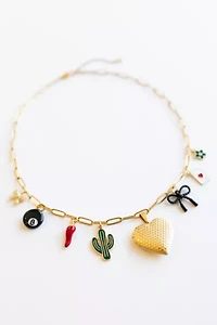 Sigfus Designs Darla Charm Necklace