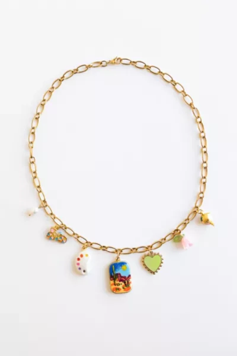 Sigfus Designs Delilah Charm Necklace