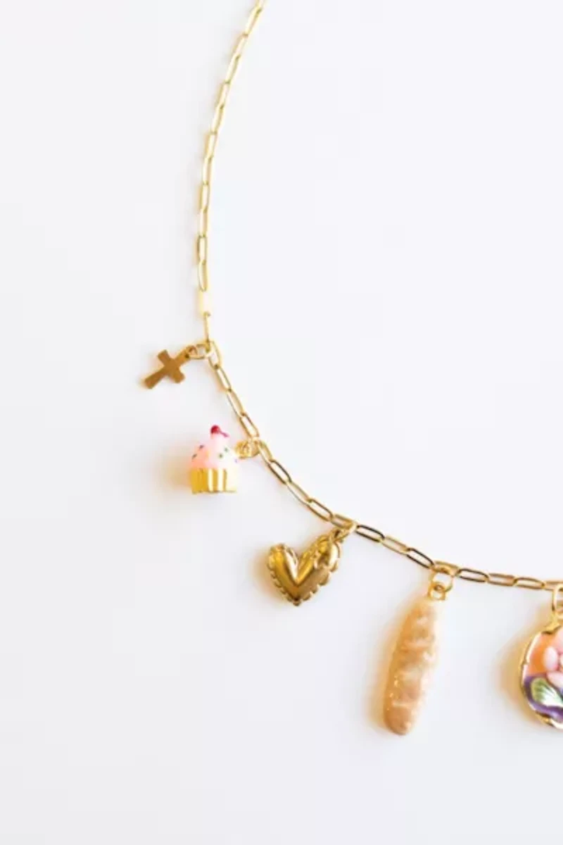 Sigfus Designs Magdalena Charm Necklace