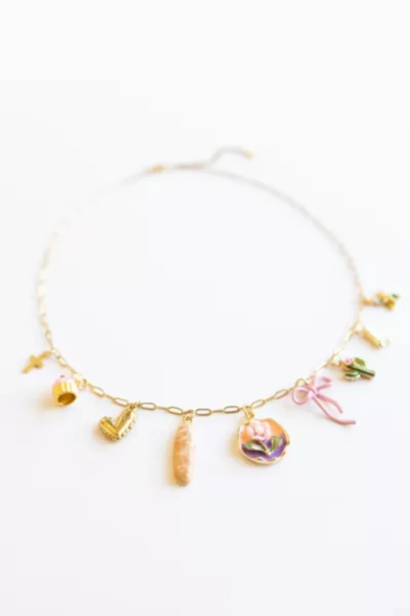 Sigfus Designs Magdalena Charm Necklace