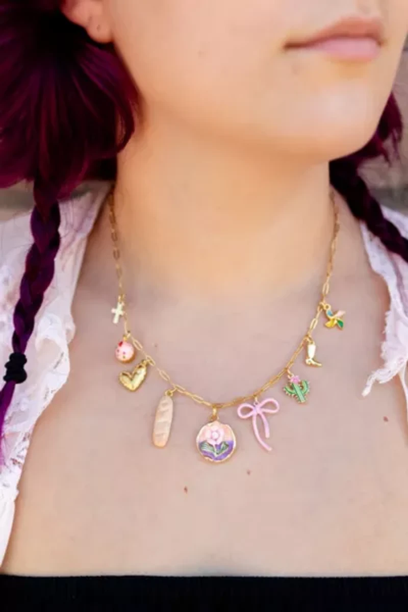 Sigfus Designs Magdalena Charm Necklace