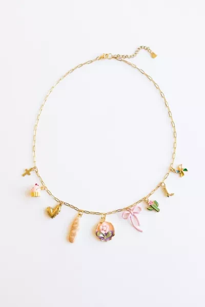 Sigfus Designs Magdalena Charm Necklace