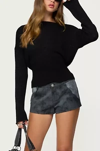 Edikted Tezi Boat Neck Light Knit Top