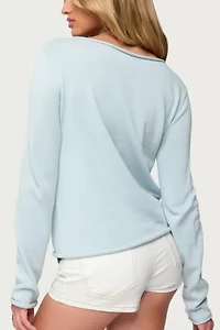 Edikted Sonny Relaxed Rolled Sweater