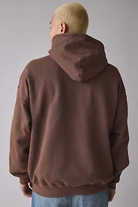 iets frans… Embroidered Sports Logo Hoodie Sweatshirt