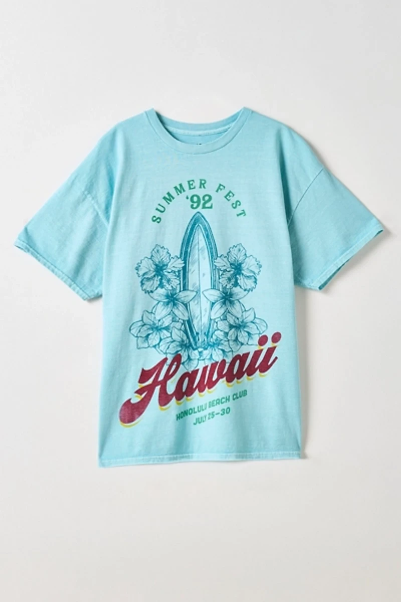 Hawaii 1992 Summer Fest Graphic Tee