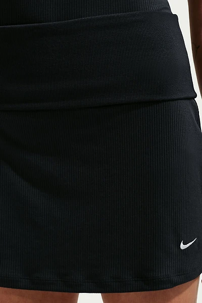 Nike Sportswear Chill Ribbed Knit Foldover Mini Skort