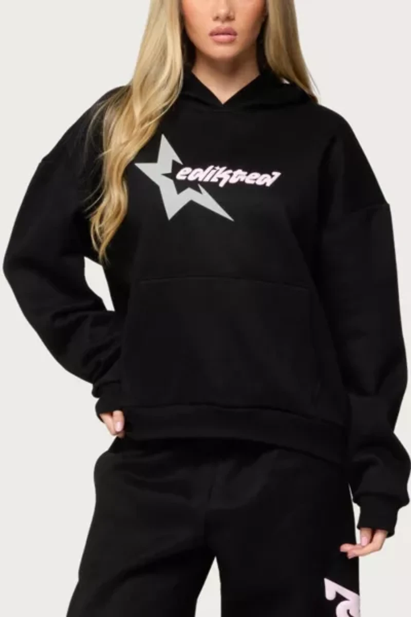 Edikted Star Hoodie