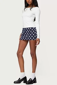 Edikted Savi Boat Neck Long Sleeve Top