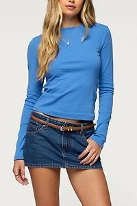 Edikted Kiyan Long Sleeve T Shirt