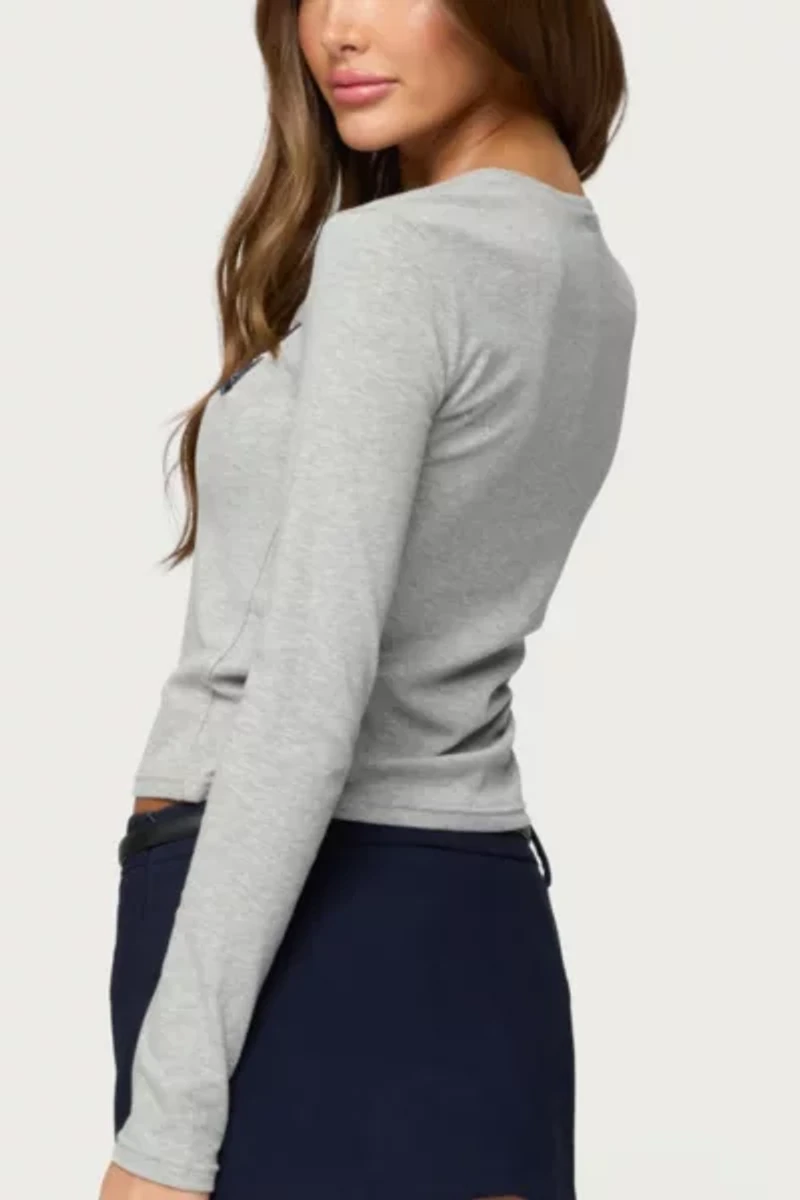 Edikted La Girl Long Sleeve T Shirt