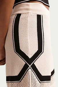 Nike Sportswear Chill Open Knit Mid-Rise Shorts
